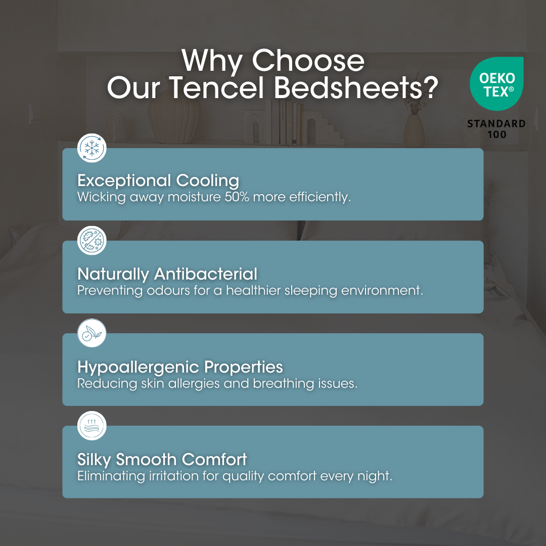 LANA CoolLuxe™ Premium Tencel Bedsheets
