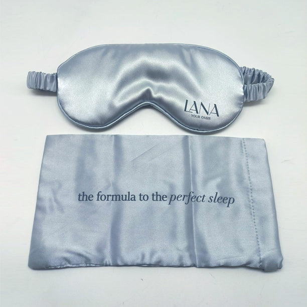 Silky Eye Mask with Pouch – LANA Sleep